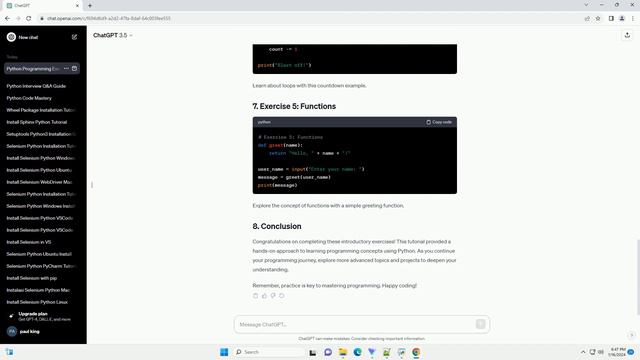 introduction to programming using python exercise solutions
