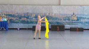 Участник №4. Хореографическое искусство. Соло Спортивный танец младшая группа. "БЕЛЫЙ ПАРОХОД" 2020
