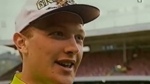1996.AIK-Norrköping.1-0.Intervju.Magnus.Hedman.Fotbollskväll