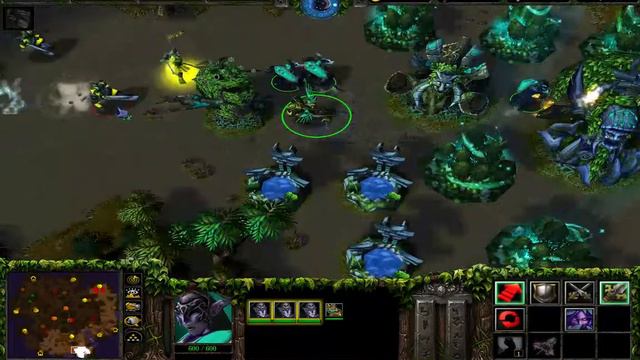 Стандартный Warcraft 3 "каждый сам за себя" смотреть онлайн