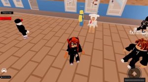 Я пришла в школу и что-то случилось с ученике и начинается драка (Roblox Animation)