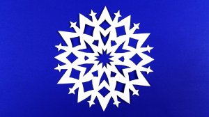 Как сделать снежинку из бумаги своими руками. Красивые снежинки из бумаги