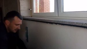 Установка гранитных подоконников