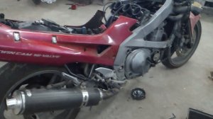 стук двигателя zzr 400