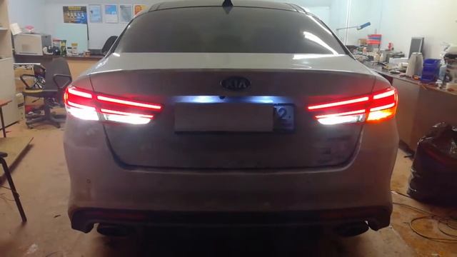 Установка светодиодных ламп заднего хода совмещенных с сигналами поворота. смотреть онлайн