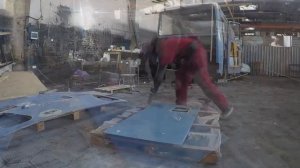 Автодом из Икаруса. Что мы сделали за Октябрь. Покраска и сварка