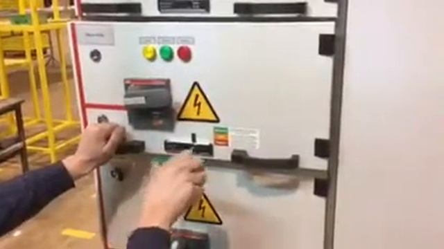 Тестирование выкатного блока НКУ КАСКАД смотреть онлайн