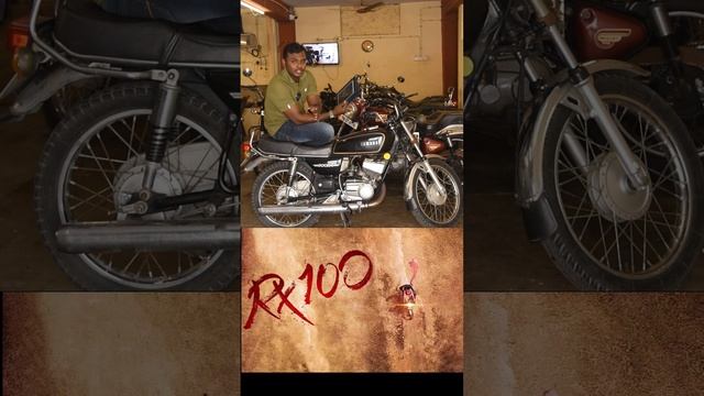 Rx100 sales @ very reasonable cost only in VRM - VINTAGE RIDER MOTORCYCLES #vintagerider #bullet