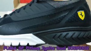 Unboxing Review sneakers PUMA Shoes Ferrari Pitlane Ignite Dual 30590302