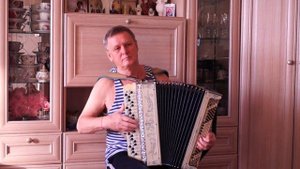 Виктор Гречкин баян Раскинулось море широко