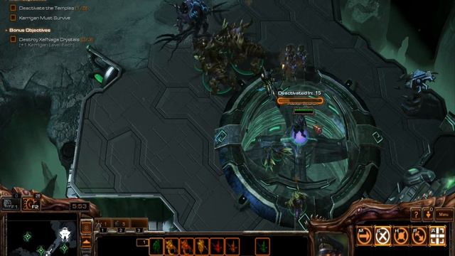 For the Swarm! Ep.21 (part 1/2) (Starcraft 2: Heart of the Swarm Playthrough) смотреть онлайн
