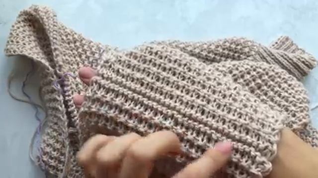 Мастер-класс кардиган спицами на осень! Супер удачная и практичная модель с карманами!