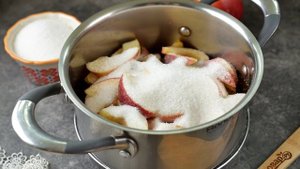 Варенье из яблок быстрое и живое