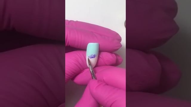 nika_nagel: Нежный дизайн акварельными каплями