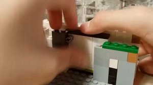 Как сделать лего дверь. Самая простая лего дверь