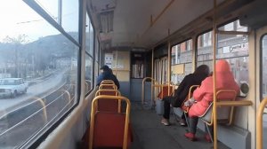 Проехали одну остановку в Пятигорском трамвае