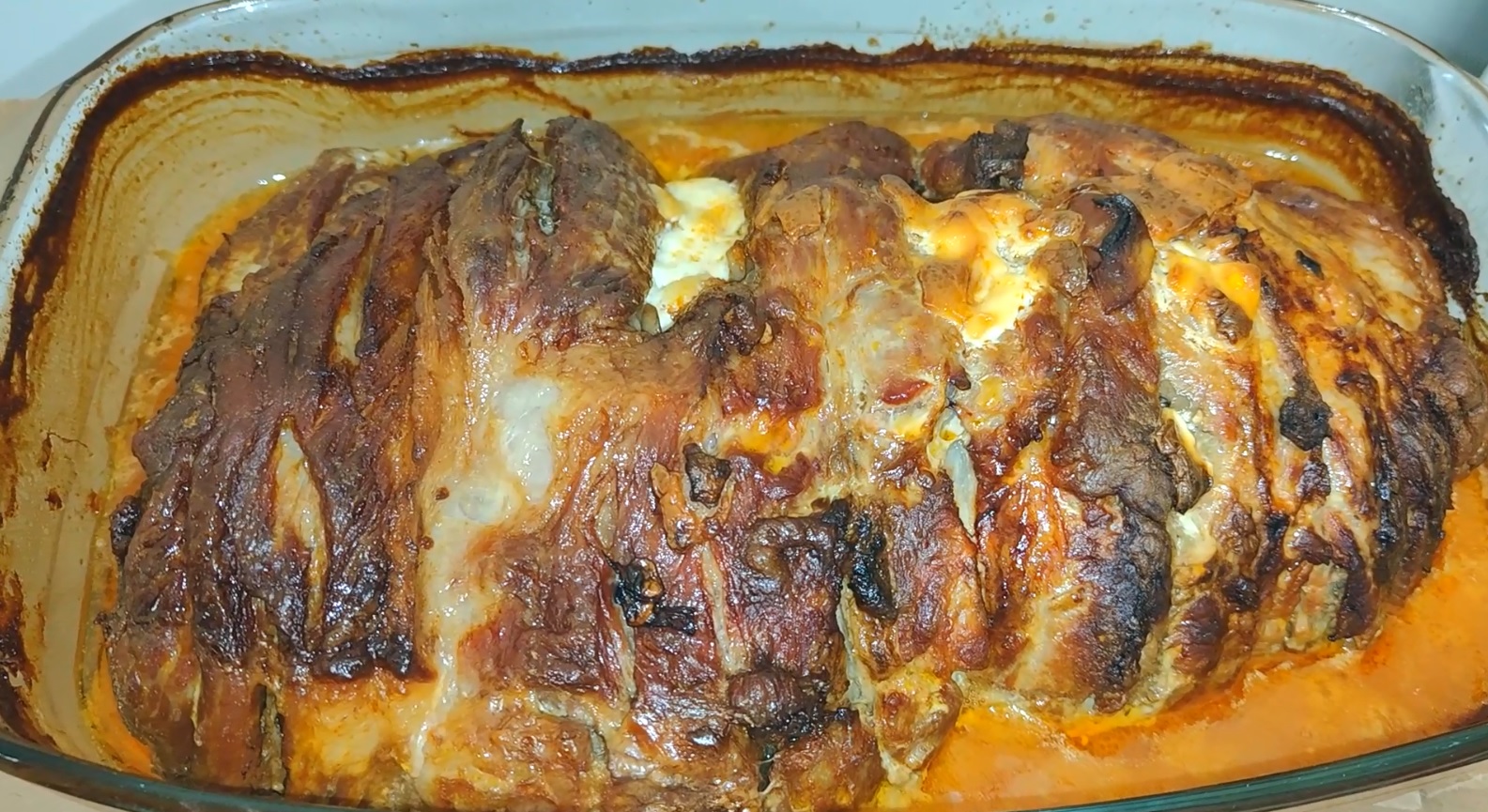 Рулет из свиной шеи к новогоднему столу / Сочно и вкусно / Папа На Кухне
