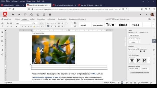Découverte d'ONLYOFFICE dans NextCloud смотреть онлайн