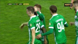 Ахмат - Арсенал. 2:0. Владимир Ильин, Тинькофф РПЛ, 23 тур 17.03.2021