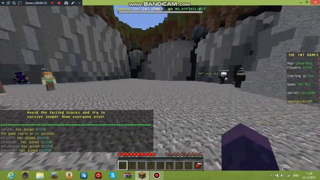 HYPIXEL №1:TNT RUN смотреть онлайн
