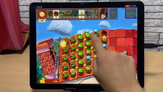 Растения против Зомби - Прохождение на iPad - Крыша 1-2-3 | Часть 13 смотреть онлайн