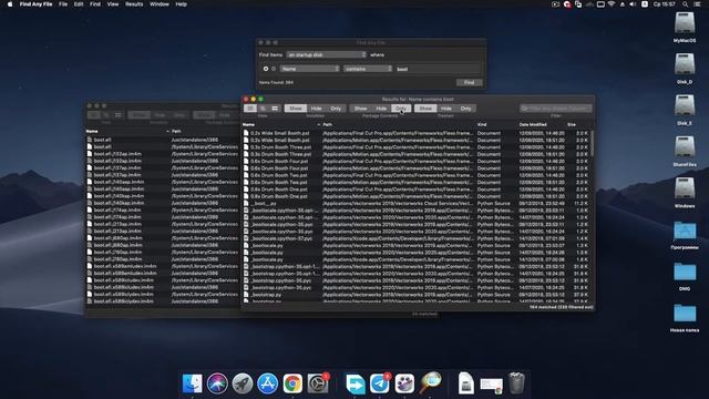 Быстрый поиск по всей системе Mac - программа Find Any File (FAF) | Fast search in all macOS FAF смотреть онлайн