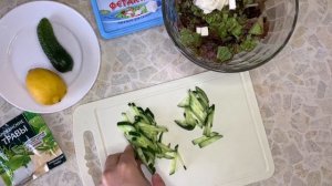 Вкусный салат со сливочным сыром