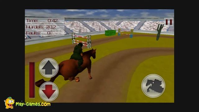 Jumping Horse 3d Horse Games смотреть онлайн