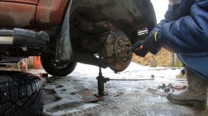 УБИРАЕМ ЛЮФТ ПОДШИПНИКА