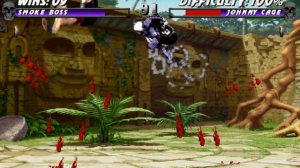 Mortal Kombat The Dragon Tournament - SMOKE BOSS Gameplay Playthrough