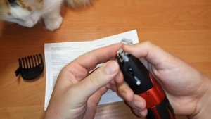 How to change or clean blade Hairclipper KAIRUI HC 001