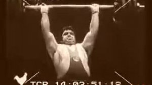 Василий Алексеев Жим Стоя 180х3!