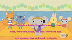 Head Shoulders Knees & Toes 子供の歌 More Nursery Rhymes & Exercise Song For Kids  - Videos Super Simpl