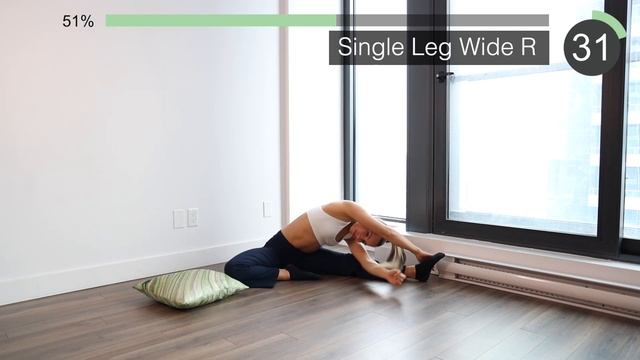 7 MIN MIDDLE SPLITS STRETCHES FOR FLEXIBILITY | 21 Day Challenge to Get Your Middle Splits смотреть онлайн