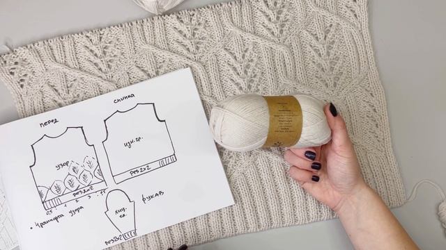 Свитер от Loro Piana с аранским узором. Разбор модели, схема узора