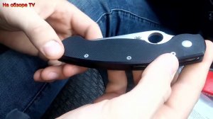 Складной нож Spyderco Military Camo C36 (Очень хорошая копия из AliExpress)
