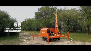 Сваеверт купить | Установка для завинчивания винтовых свай SV 60 | МИРавтотехники