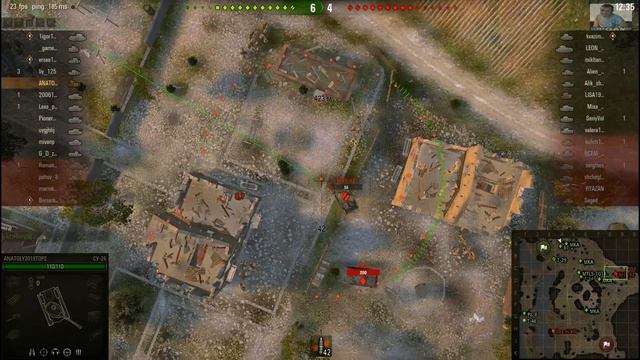 Играет новичек на СУ-26 World Of Tanks смотреть онлайн