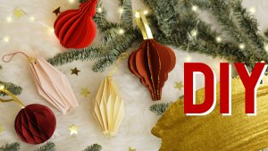 PAPERCRAFT: ЁЛОЧНЫЕ ИГРУШКИ ИЗ БУМАГИ И КАРТОНА!