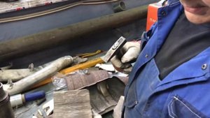 Вскрытие катализаторов Вольво Хс70.