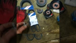 Peugeot Expert 2.0HDI - заміна ременя генератора та натяжного роліка.