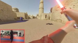 Order 66! Swordsman Plays VR with LIGHTSABERS! #sword #vr