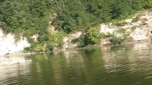 На резиновой лодке по Каневскому водохранилищу смотреть онлайн