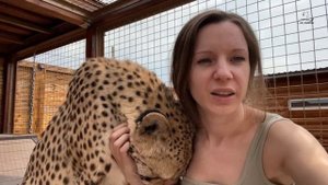 Гепард Герда РАЗГОВАРИВАЕТ с птицами! Уникально!