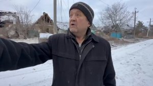 Как жители Авдеевки встречали русскую армию.