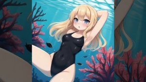 Девушки под водой