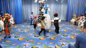 Новогодний утренник в детском саду "Новогодние сказочные приключения Снеговика"