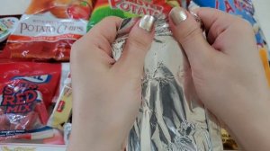 Snack Opening New sour candy potato chips crackers cookies new lockers chocolate Toblerone