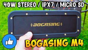 Bogasing M4 - портативная колонка с хорошим басом и влагозащитой
