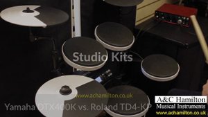 Roland TD-4KP vs Yamaha DTX400K Electronic Drum Kit - A&C Hamilton
